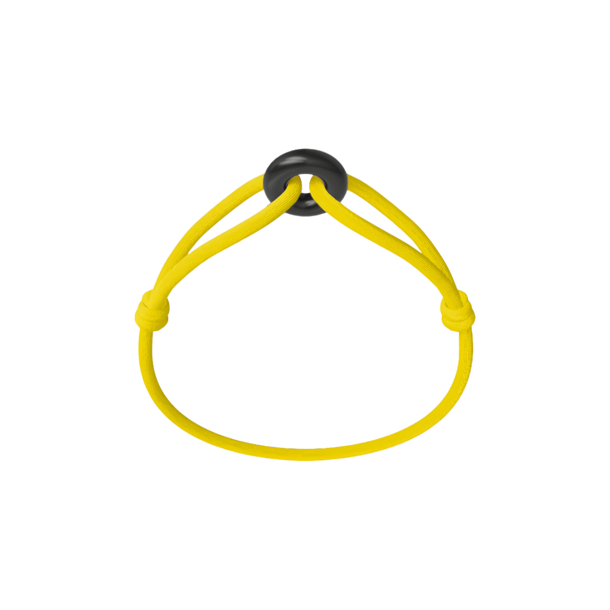 Black Soho Cord Bracelet