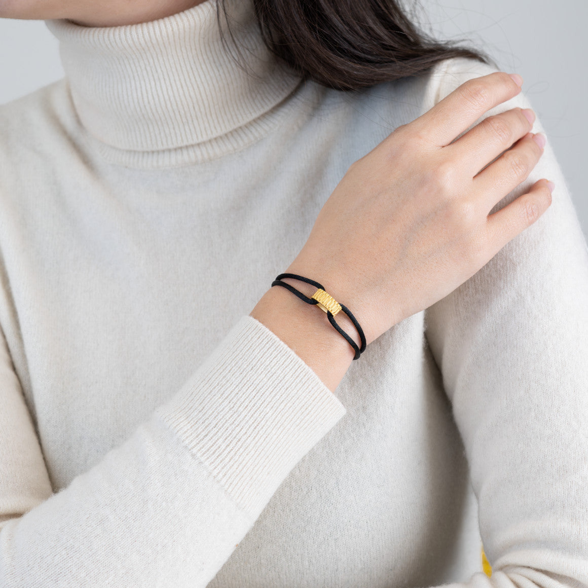 Golden Regent Cord Bracelet