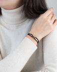 Golden Soho Cord Bracelet