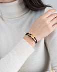 Golden Regent Cord Bracelet