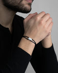 Snow Regent Cord Bracelet