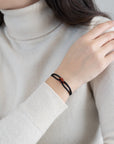 Red Soho Cord Bracelet
