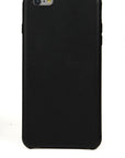 iPhone 6 Plus Case, Black Leather