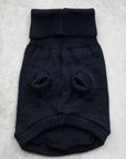Black British Wool Dog Jumper