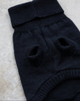Black British Wool Dog Jumper