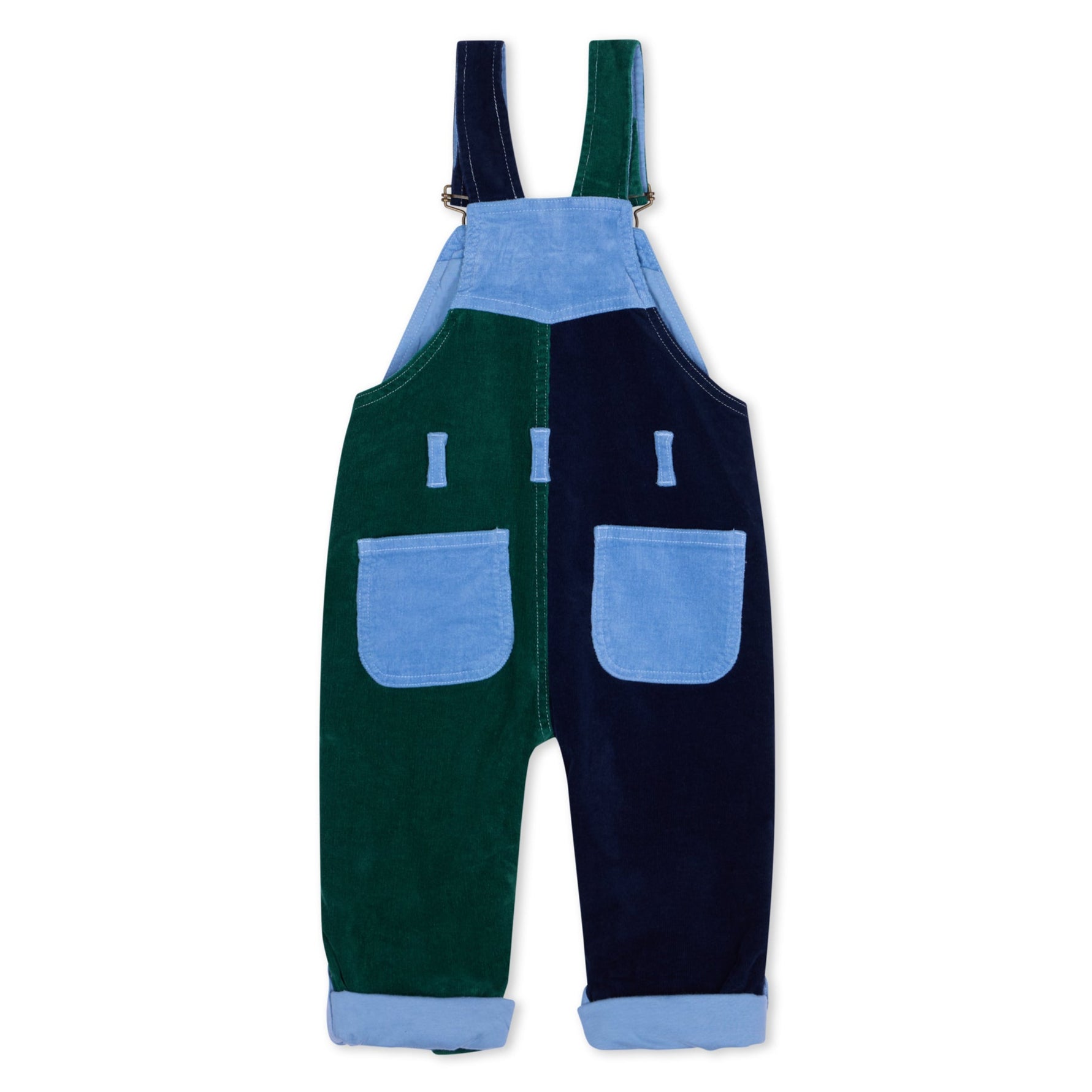 Blackthorn Patchwork Corduroy Dungarees