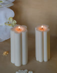 Cherry Blossom Pillar Candle