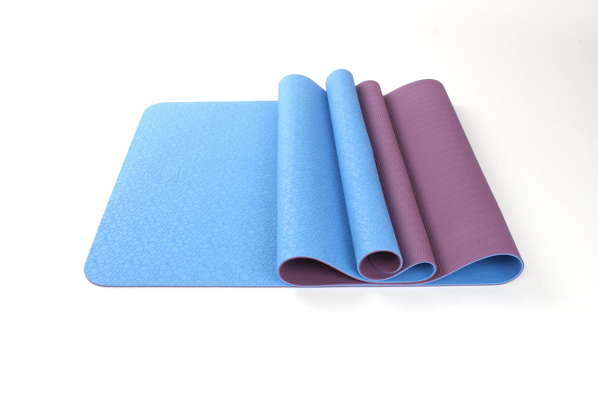 2 Tone TPE Premium Yoga Mat-6