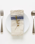 Vintage Linen Napkins Set in Natural Finish