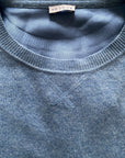 Chambray Blue Cashmere Sweatshirt
