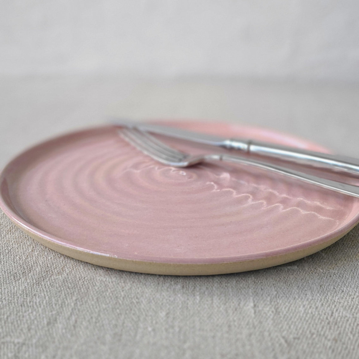 Blush Pink Classic Lunch Plate