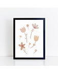 Boho Flowers Print