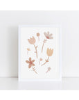 Boho Flowers Print