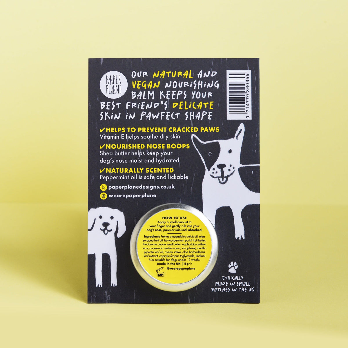 Bork Nose and Paw Balm for Dogs