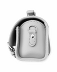 Handmade Leather Bowler Bag - Ghost Grey