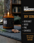 The Boy Scout Candle