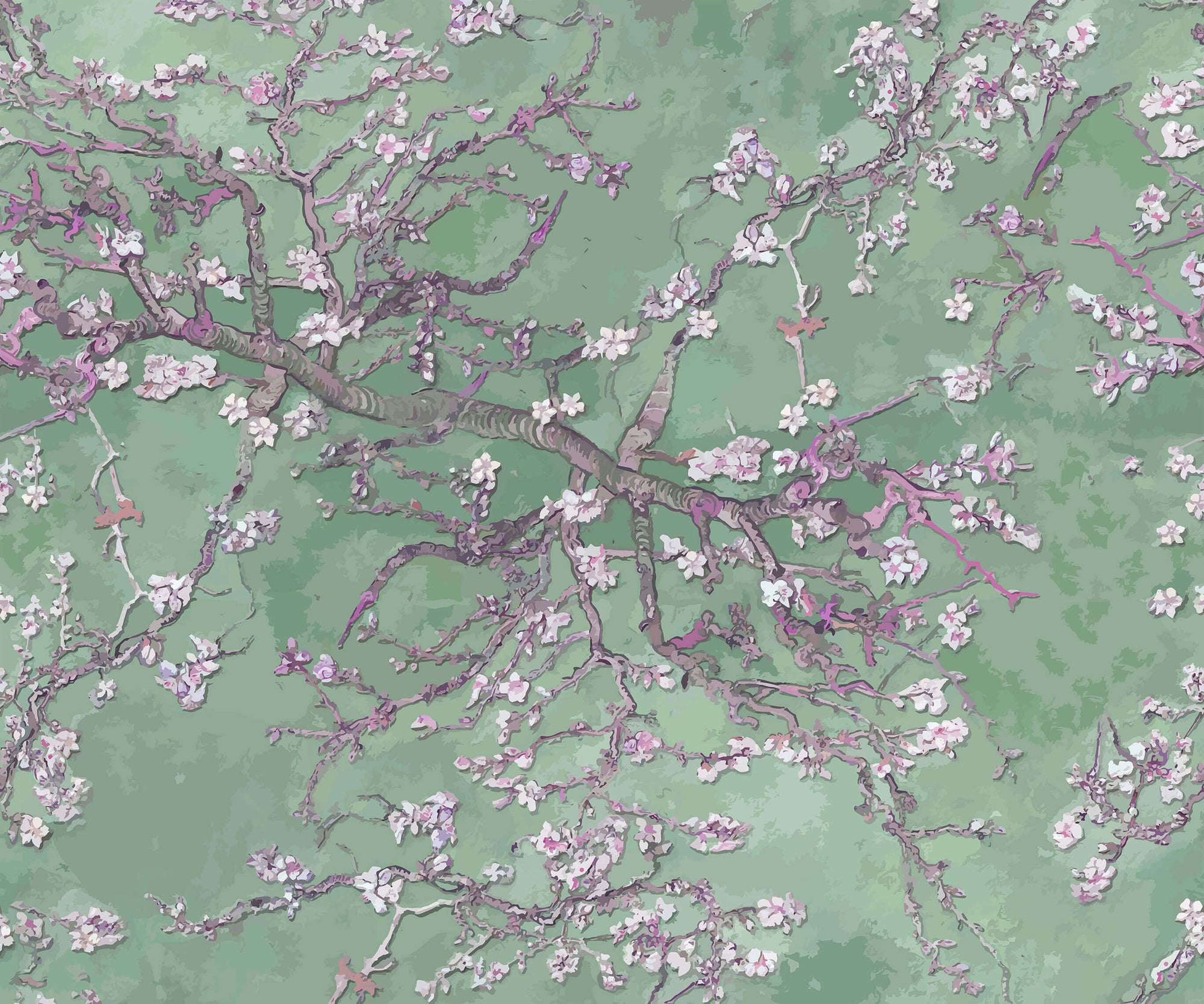 Almond Blossom Wallpaper