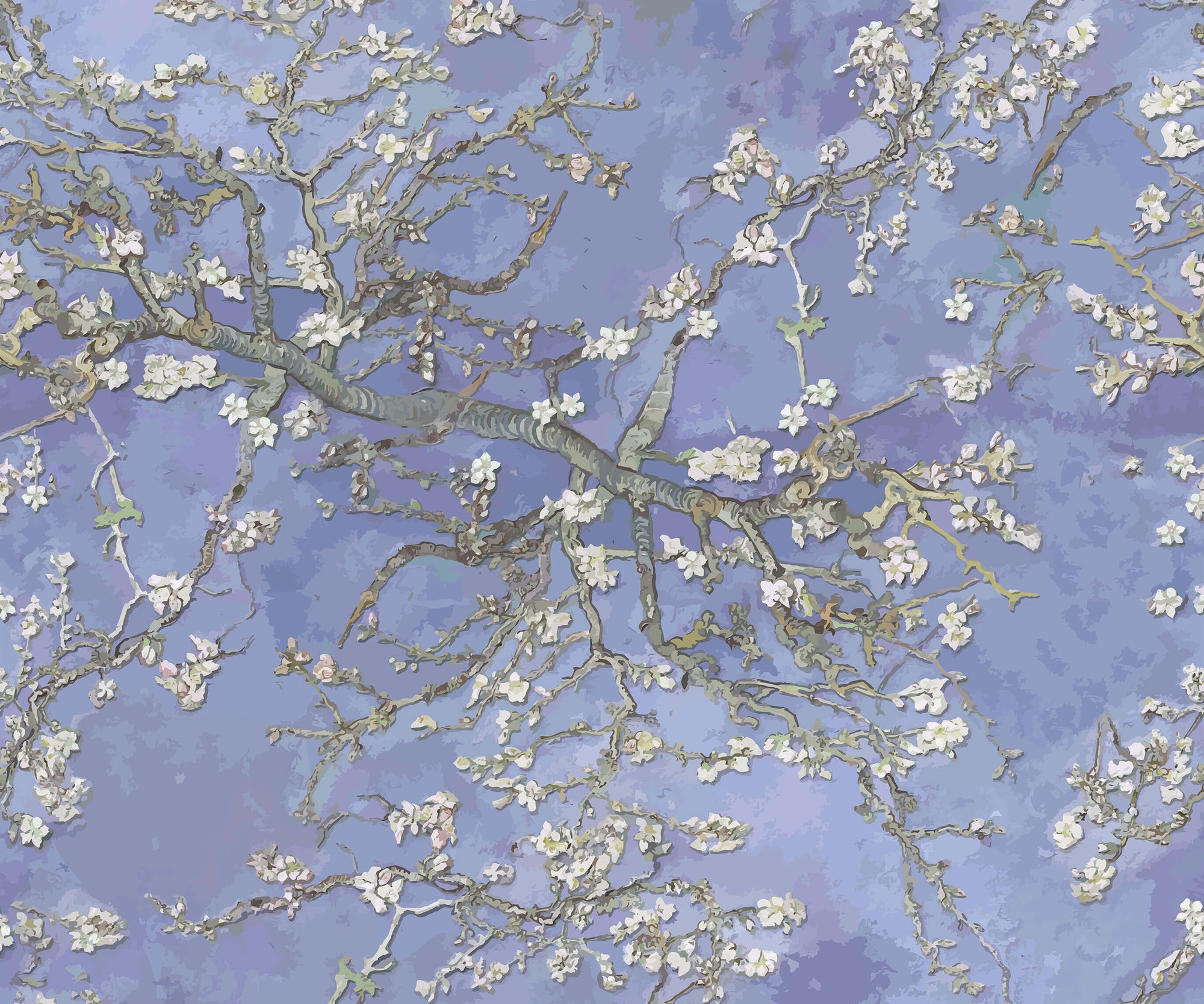 Almond Blossom Wallpaper