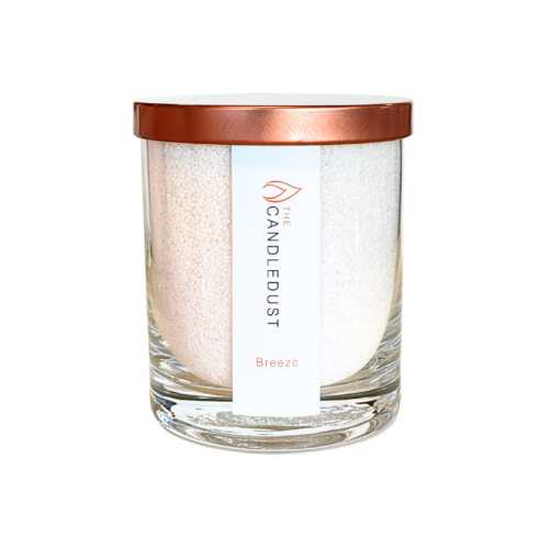 Breeze Scent Powdered Candle in Glass 160g