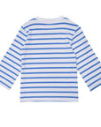 Blue Breton Stripe Top