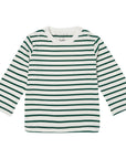 Green Breton Stripe Top