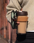 Brew Cork Glass Cup - 16oz | Almond