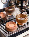 Brew Cork Glass Cup - 8oz | Frappe