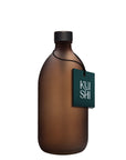 Frosted Amber Bottle and Cap