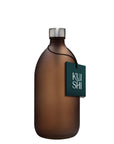 Frosted Amber Bottle and Cap