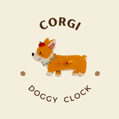 Playful Doggy Wall Clock-6