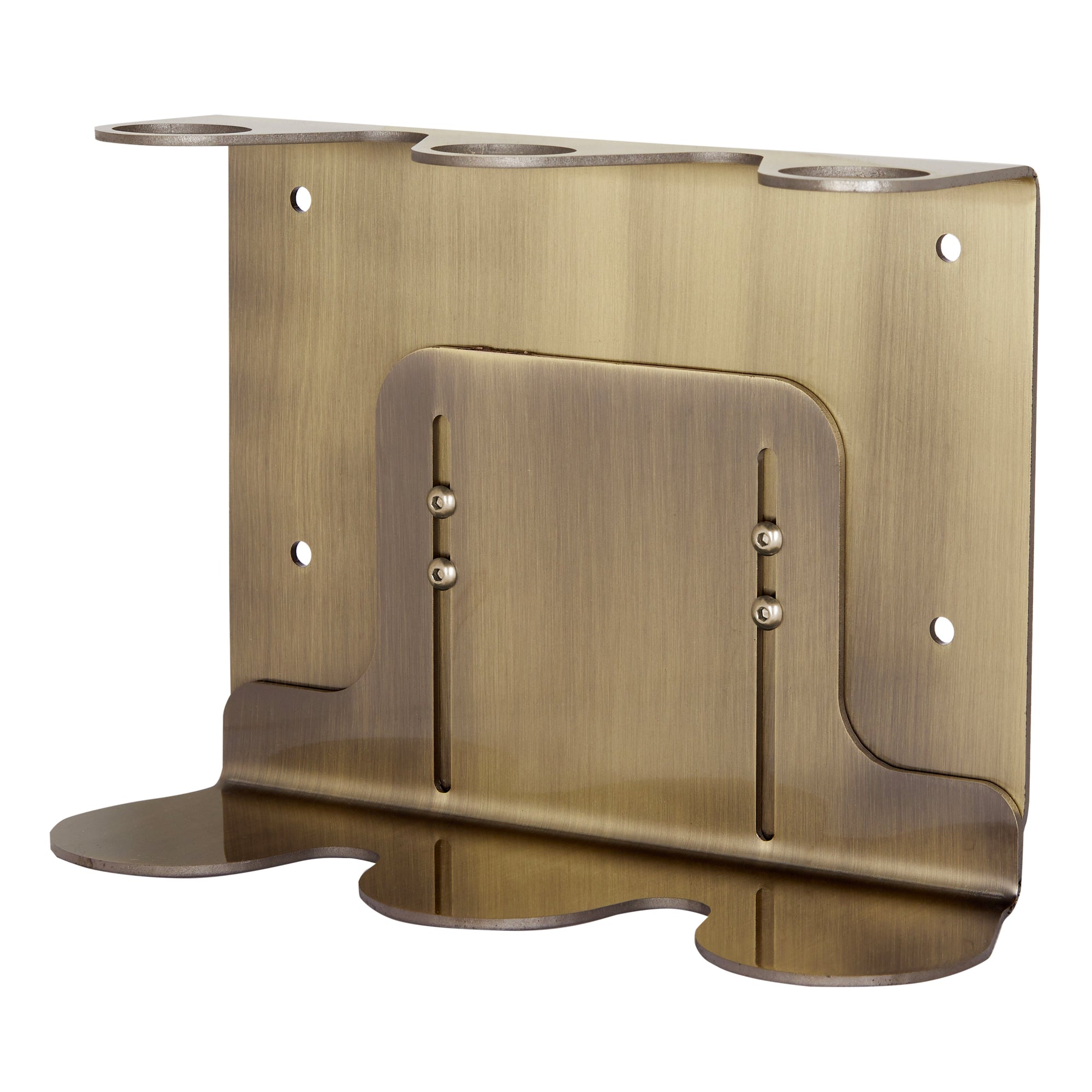 Gold Triple Wall Mounted Soap Dispenser-1