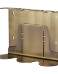 Gold Triple Soap Bottle Holder-0