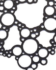 Bubbles Recycled Rubber Necklace-3