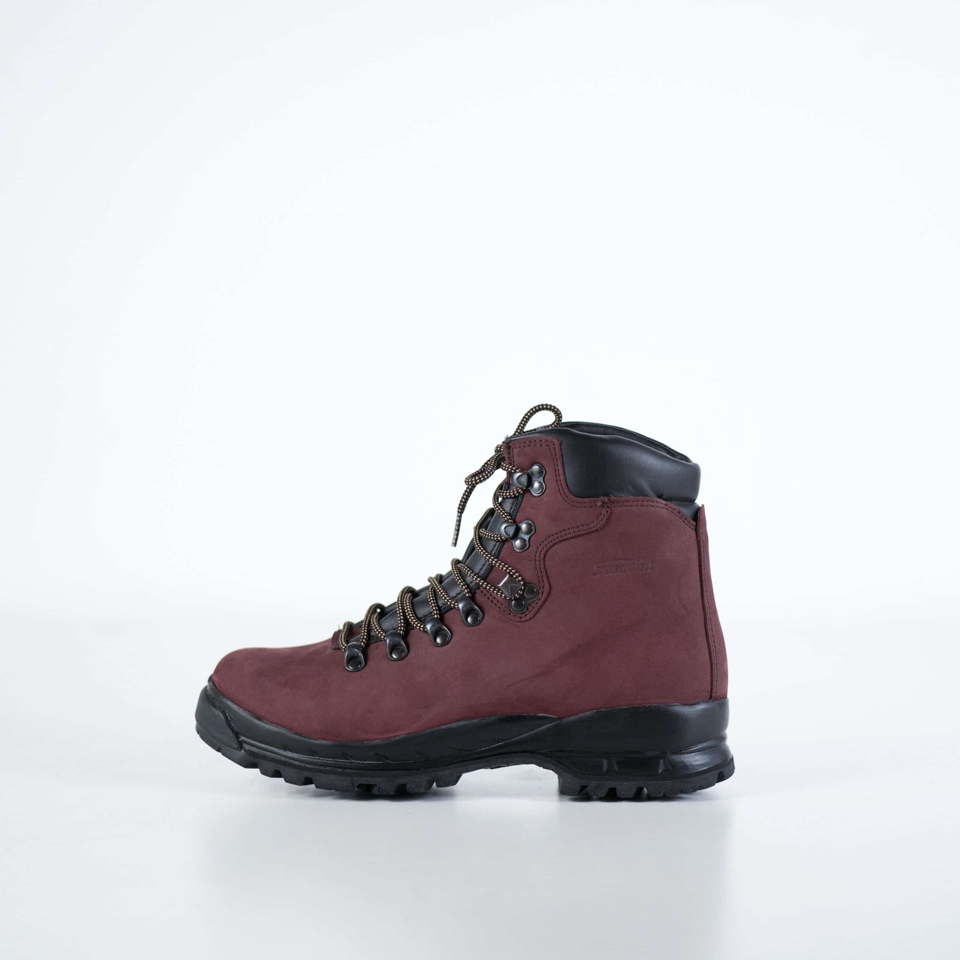 Durable 5531 Burgundy Hiking Boots – Waterproof & Vibram Sole by Samelin at www.brixbailey.com