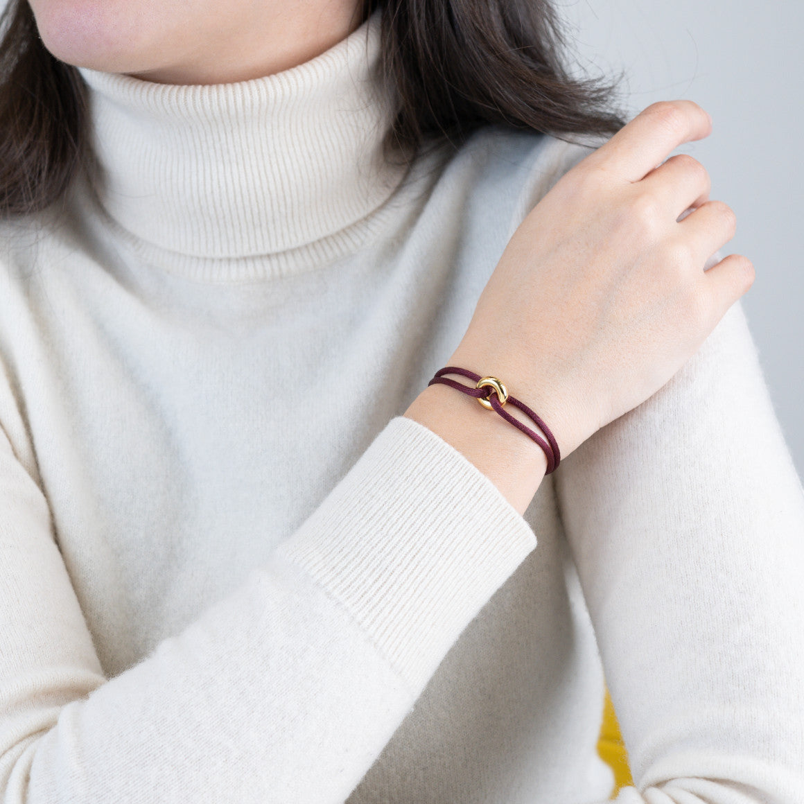 Golden Soho Cord Bracelet