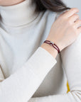 Silver Soho Diamond Cord Bracelet