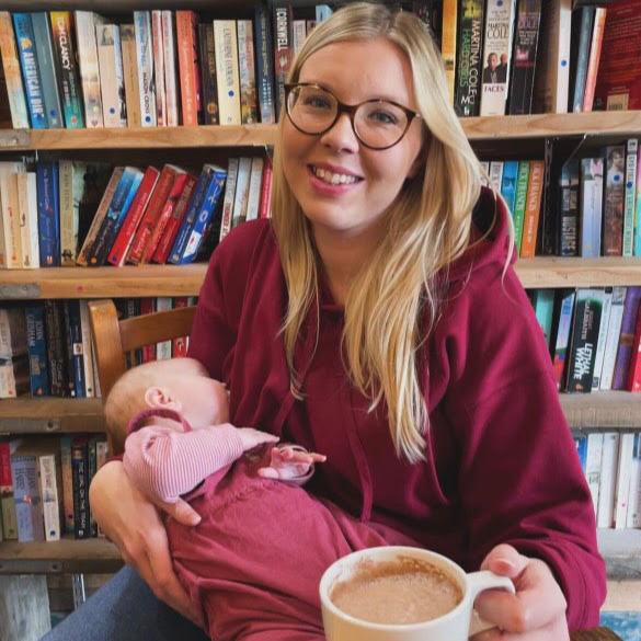 Burgundy Fleece-Lined Breastfeeding Hoodie | Nursing Hoodie