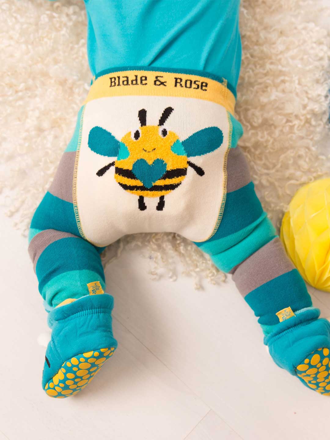 Baby Leggings - Buzzy Bee