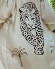 Royal Robe Jaguar Kimono in Sustainable Silk