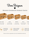 Dom Pérignon Wooden Champagne Storage Crates