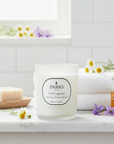 FINE FRAGRANCE 180G CANDLE CAMOMILE, VOILET & HONEY