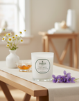 FINE FRAGRANCE 180G CANDLE CAMOMILE, VOILET & HONEY