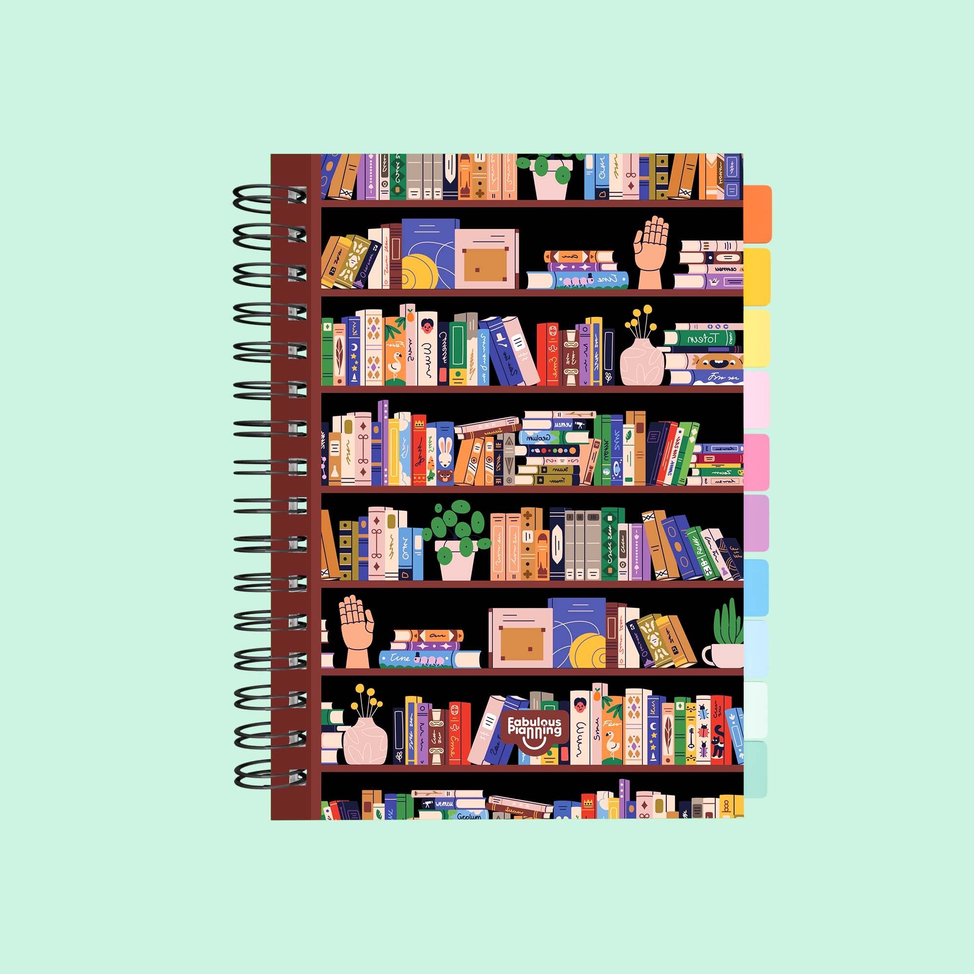 Academic Undated Spiral Journal