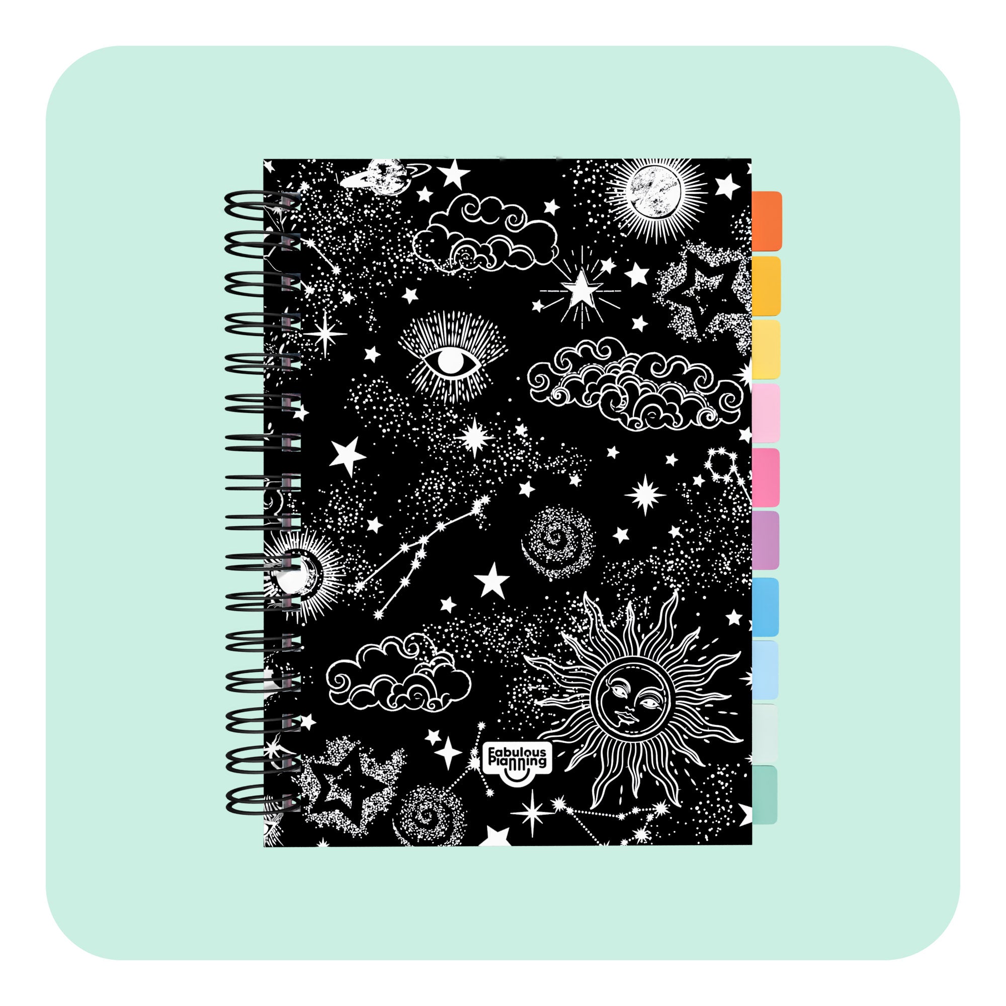 Academic Undated Spiral Journal