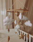 Handmade Bunny baby mobile-10