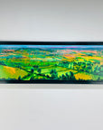Luxury limited edition giclee print, Golden Hour from Glastonbury Tor 2, premium gallery quality artwork, signed by artist Michael Sutherland by Michael Sutherland Art at brixbailey.com