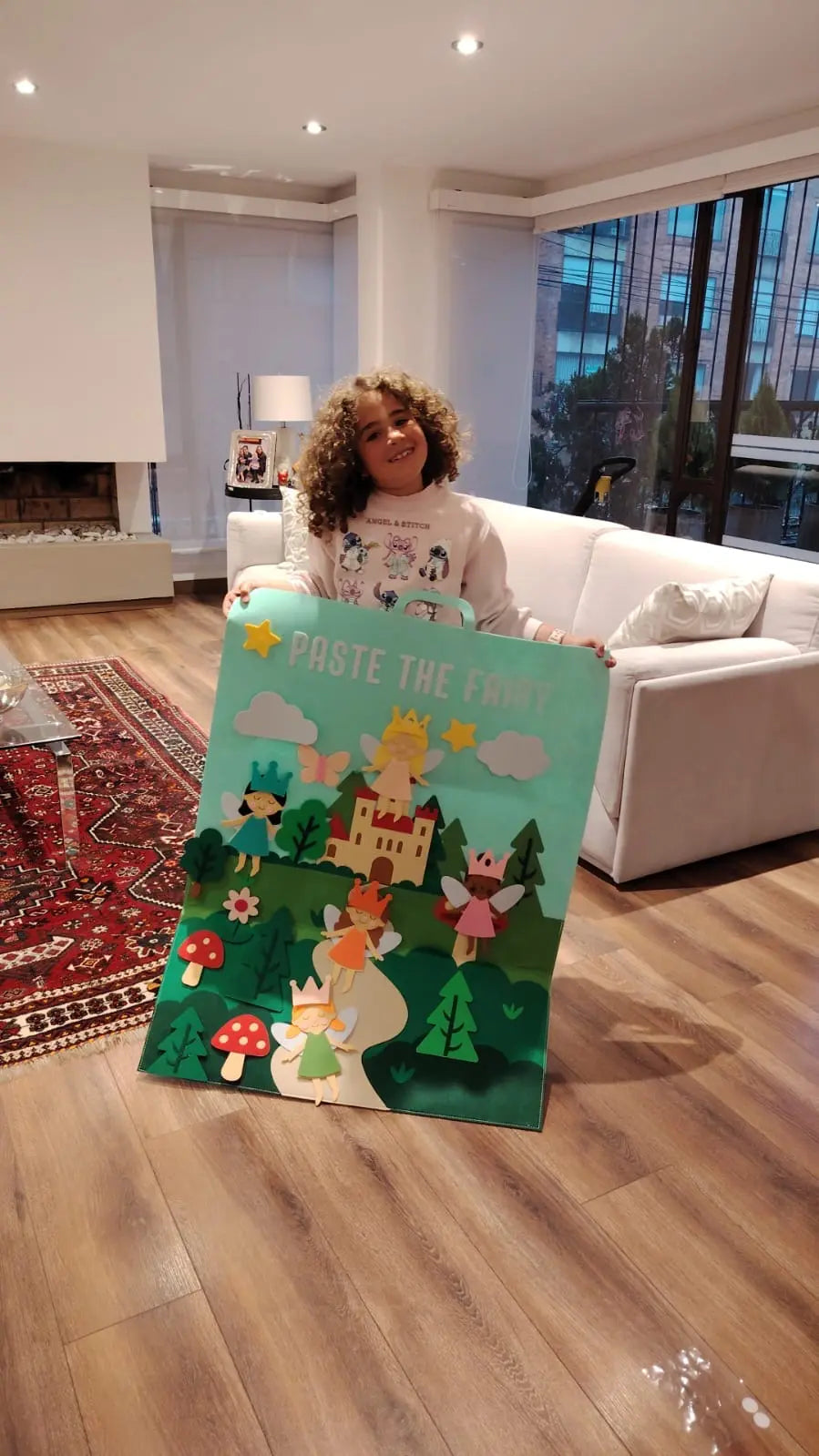 Paste the Fairy Felt Play Board