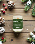 Jolly Holly Days Holiday Candle