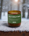 Jolly Holly Days Holiday Candle