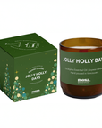 Jolly Holly Days Holiday Candle